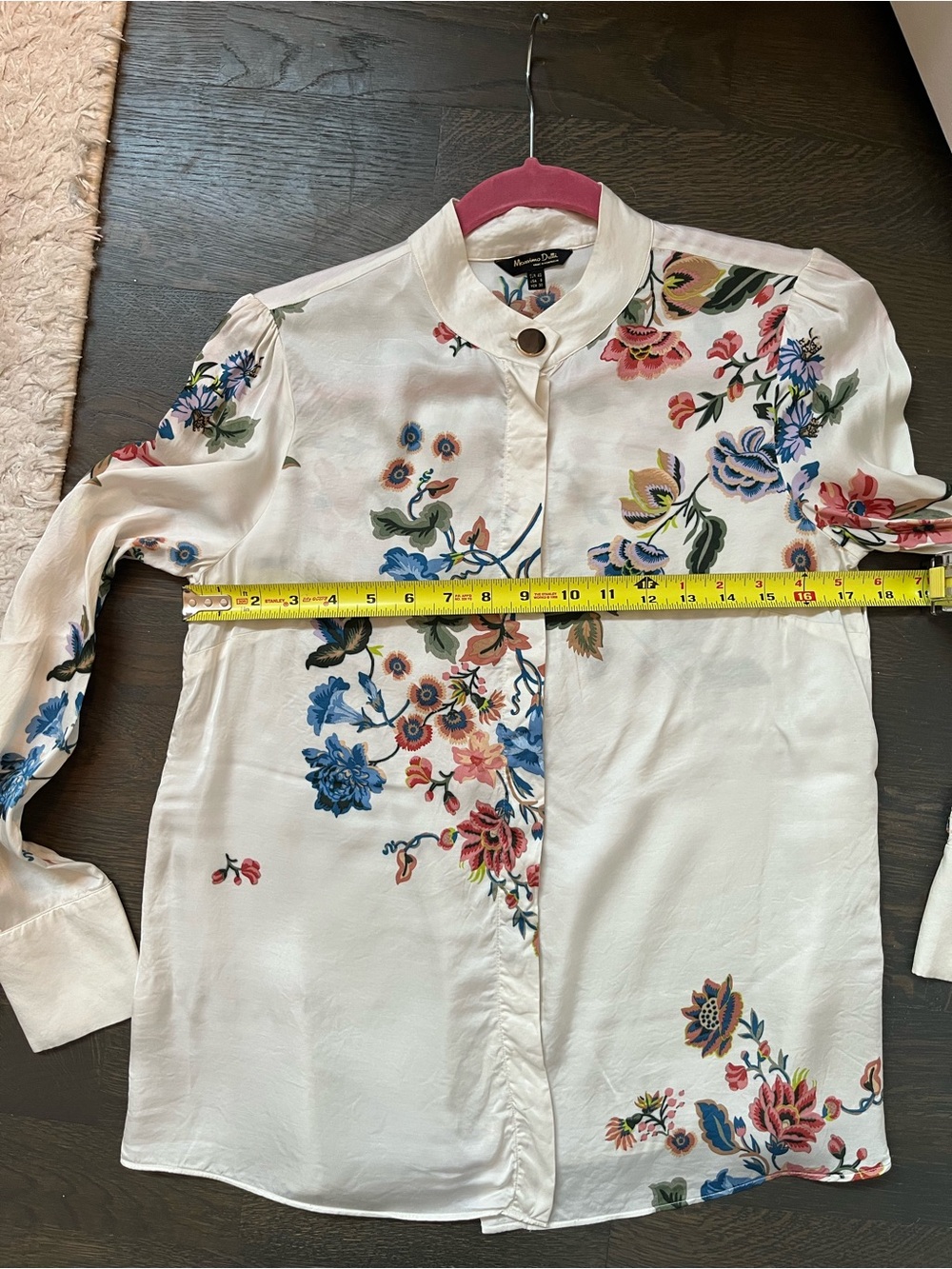 Massimo Dutti flower print blouse - Picture 12 of 13